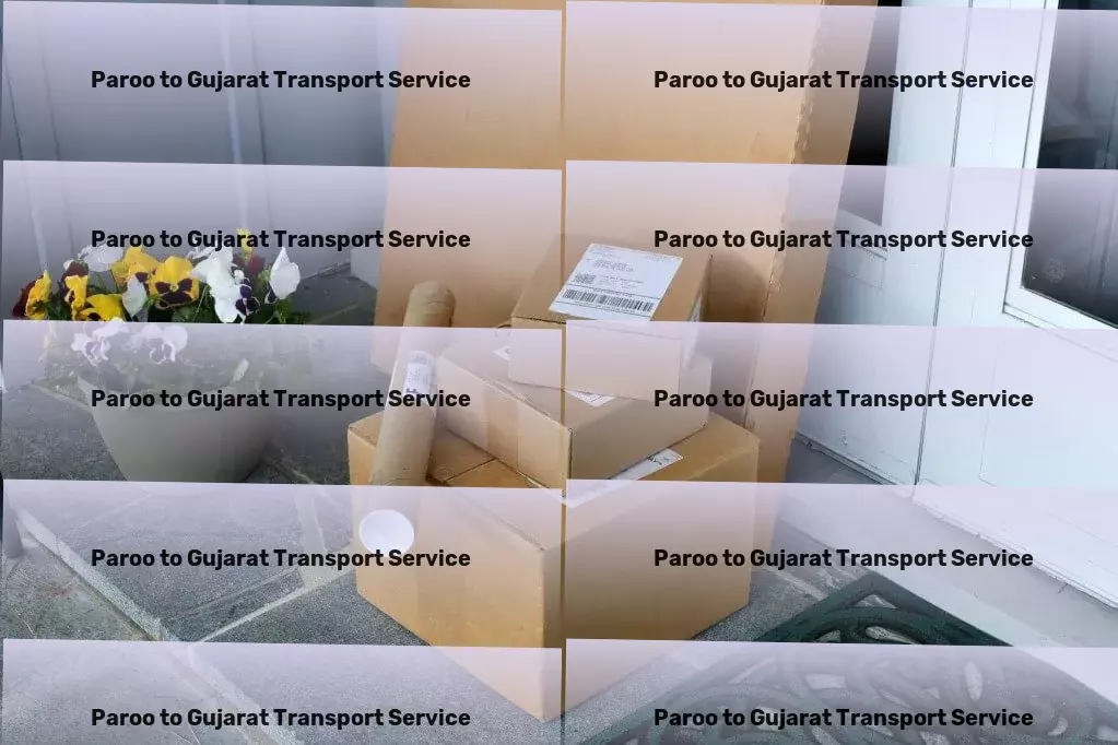 Paroo to Gujarat Transport Rapid package transport