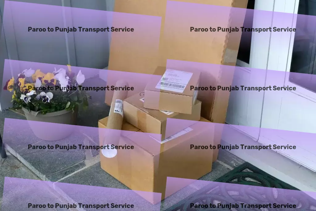 Paroo to Punjab Transport Quick furniture relocation