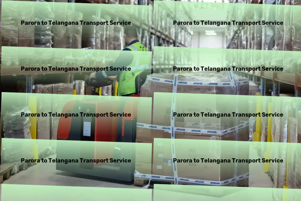 Parora to Telangana Transport Integrated supply chain services