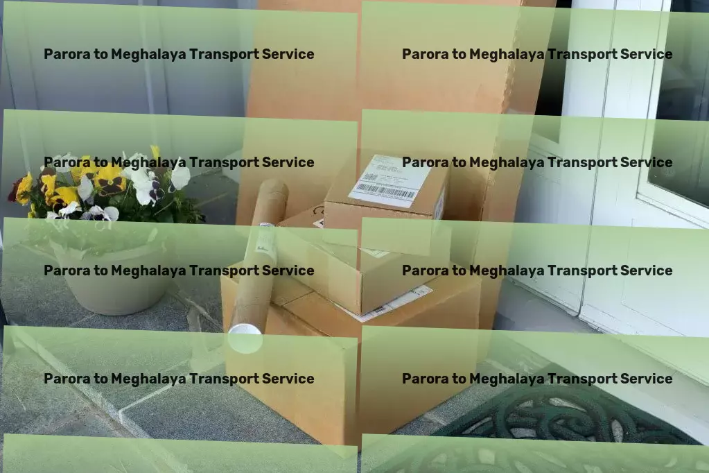 Parora to Meghalaya Transport Comprehensive shipping services