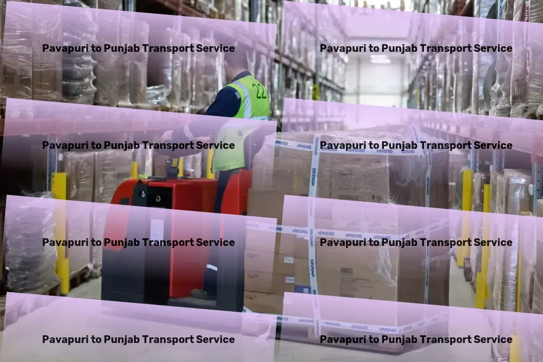 Pavapuri to Punjab Transport High-volume cargo transport