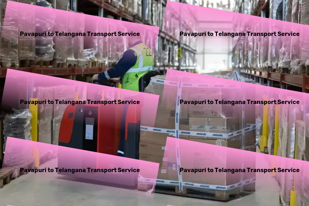 Pavapuri to Telangana Transport Household Courier Service