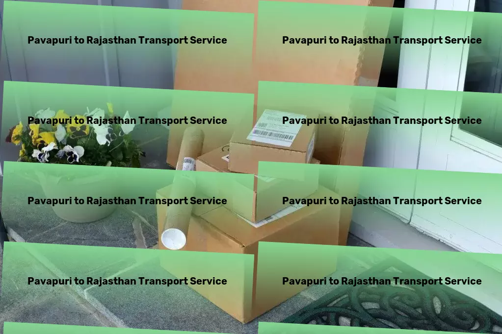 Pavapuri to Rajasthan Transport Commercial goods transport