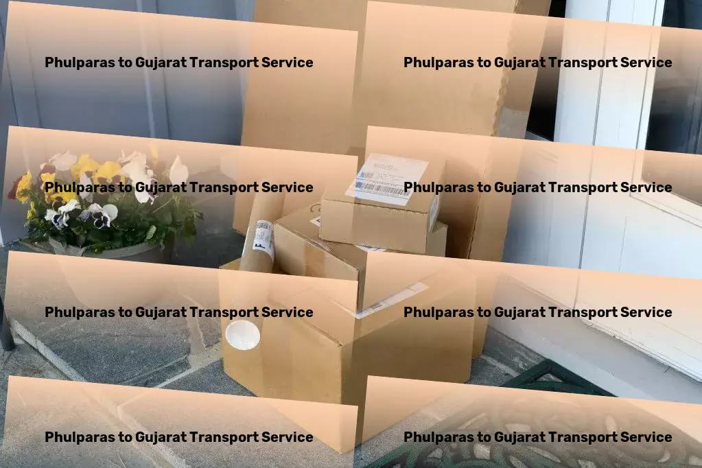 Phulparas to Gujarat Transport Efficient freight logistics