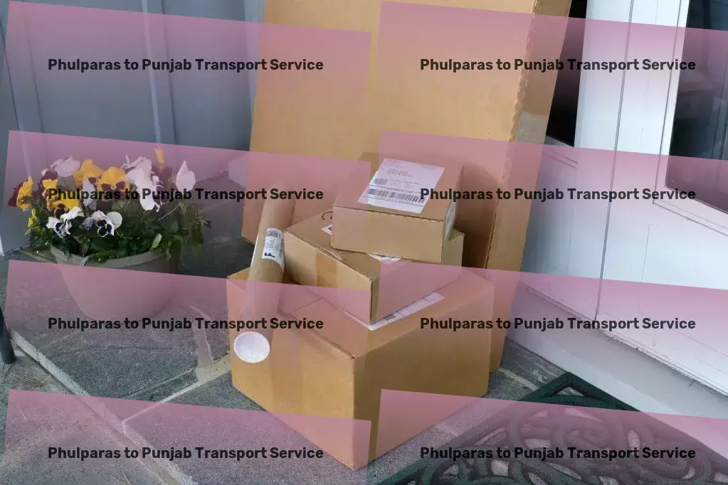 Phulparas to Punjab Transport Local logistics and shipment